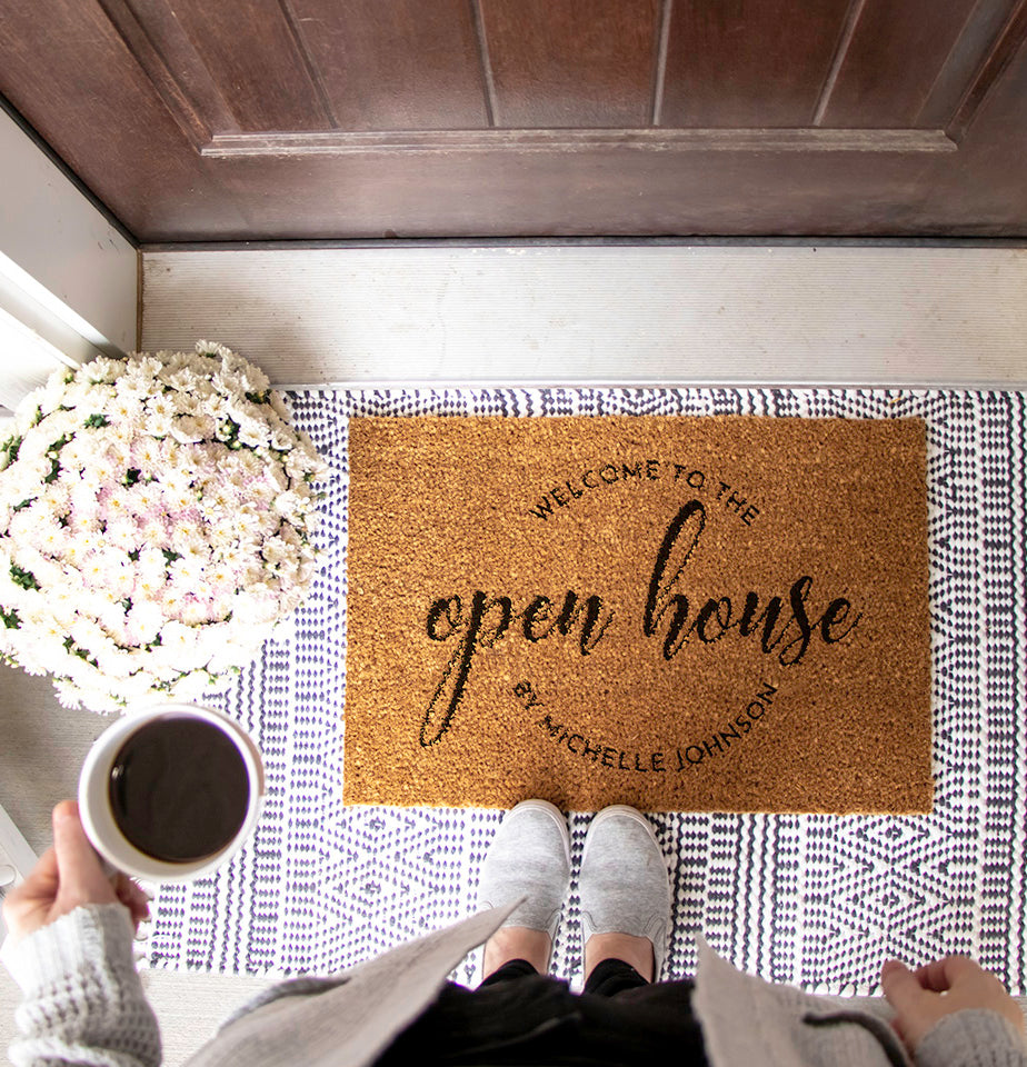 Open House Welcome Mat