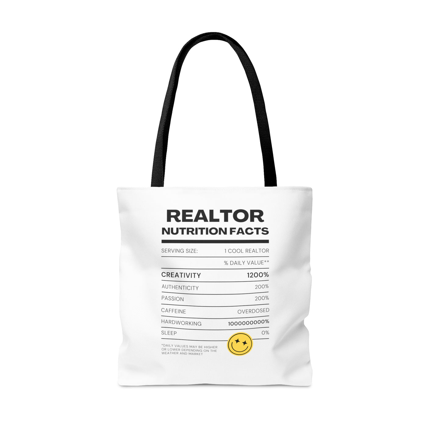 Tote Bag Realtor Ingredients