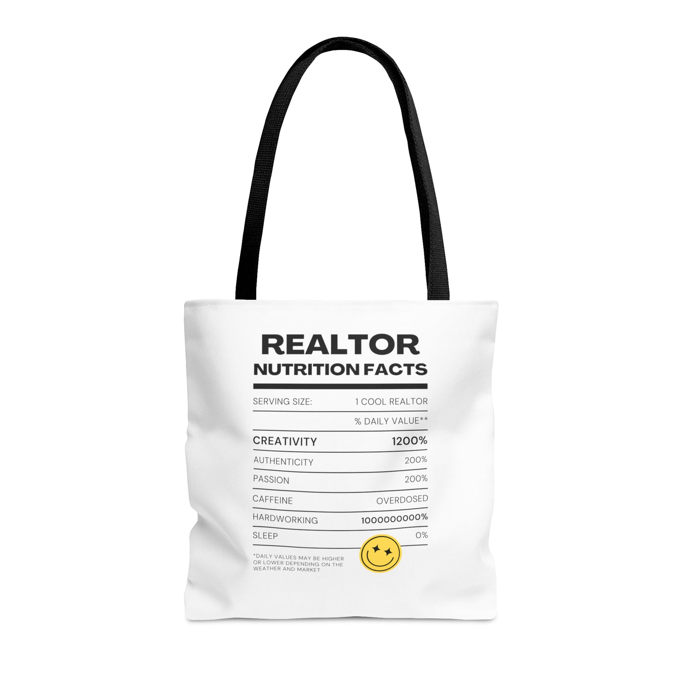 Tote Bag Realtor Ingredients