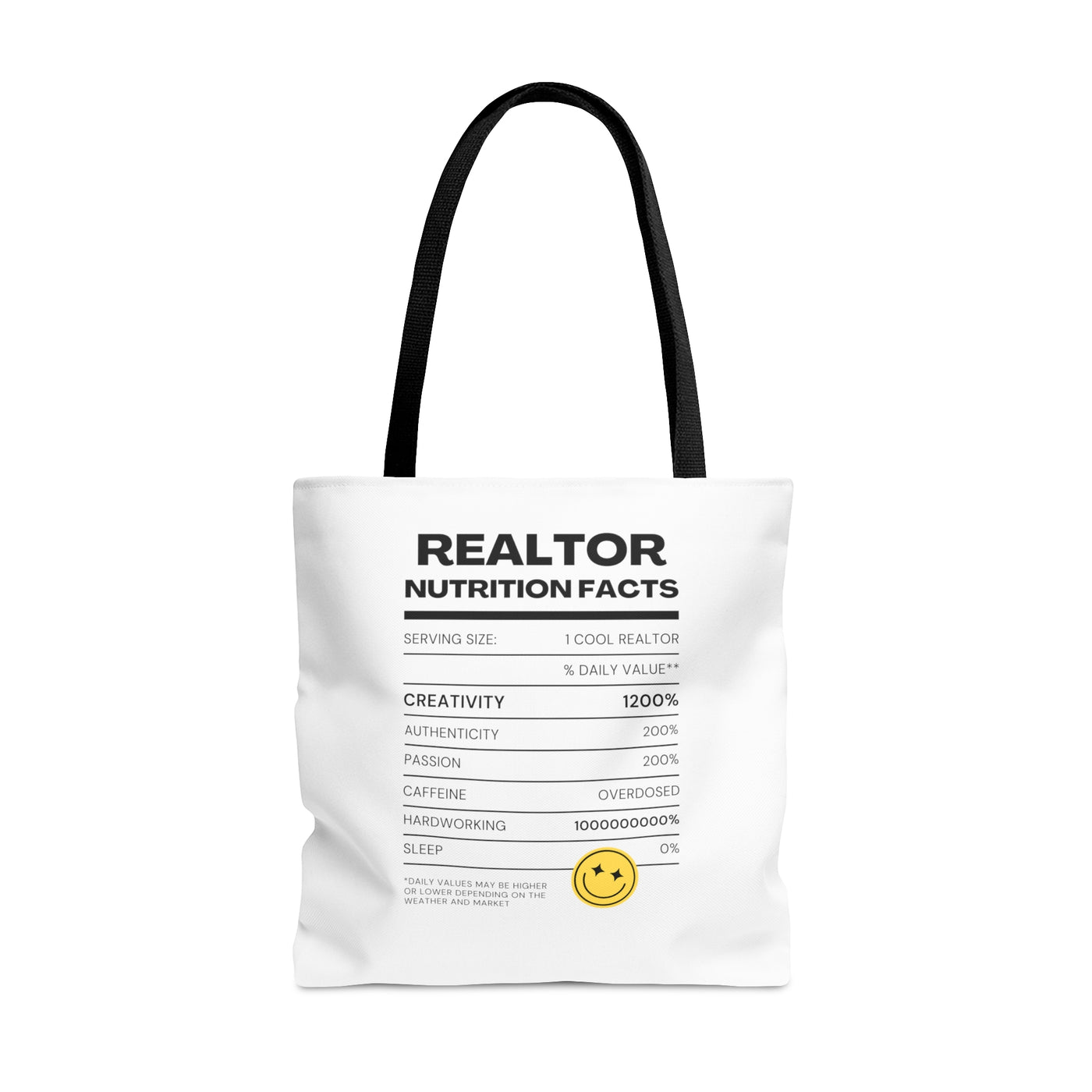 Tote Bag Realtor Ingredients