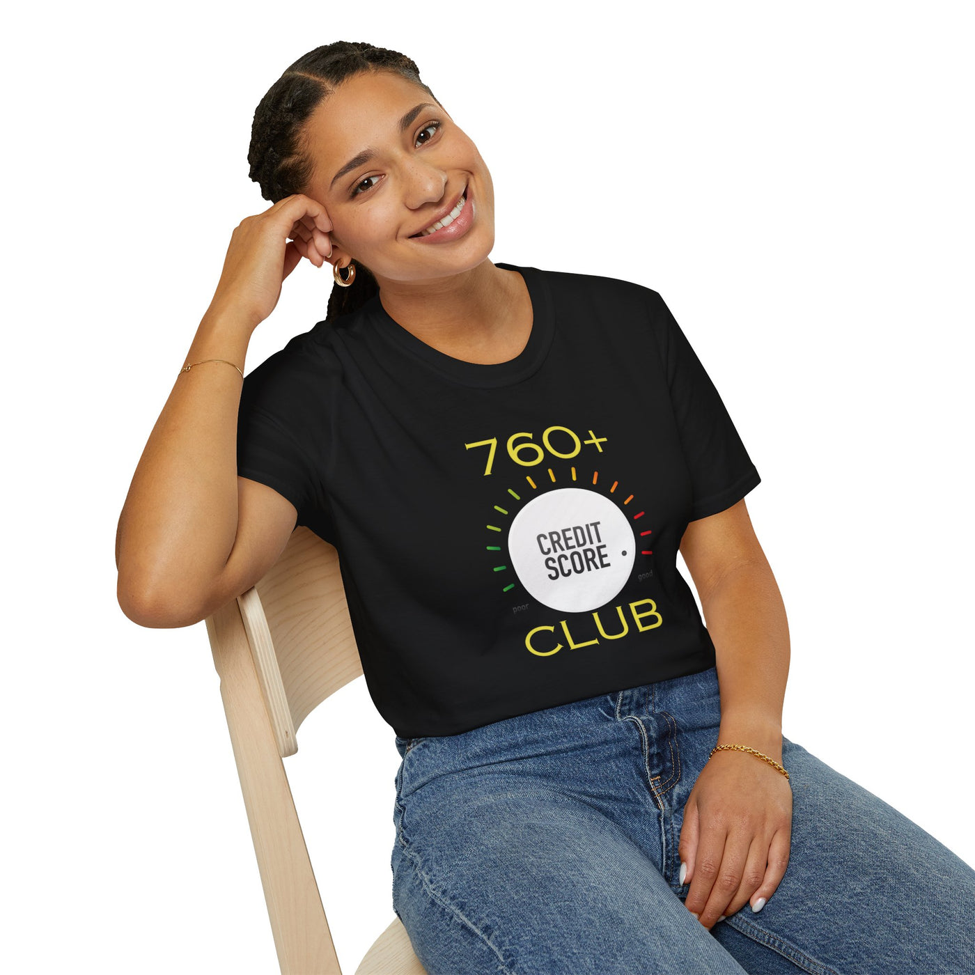 760+ credit score club Tshirt