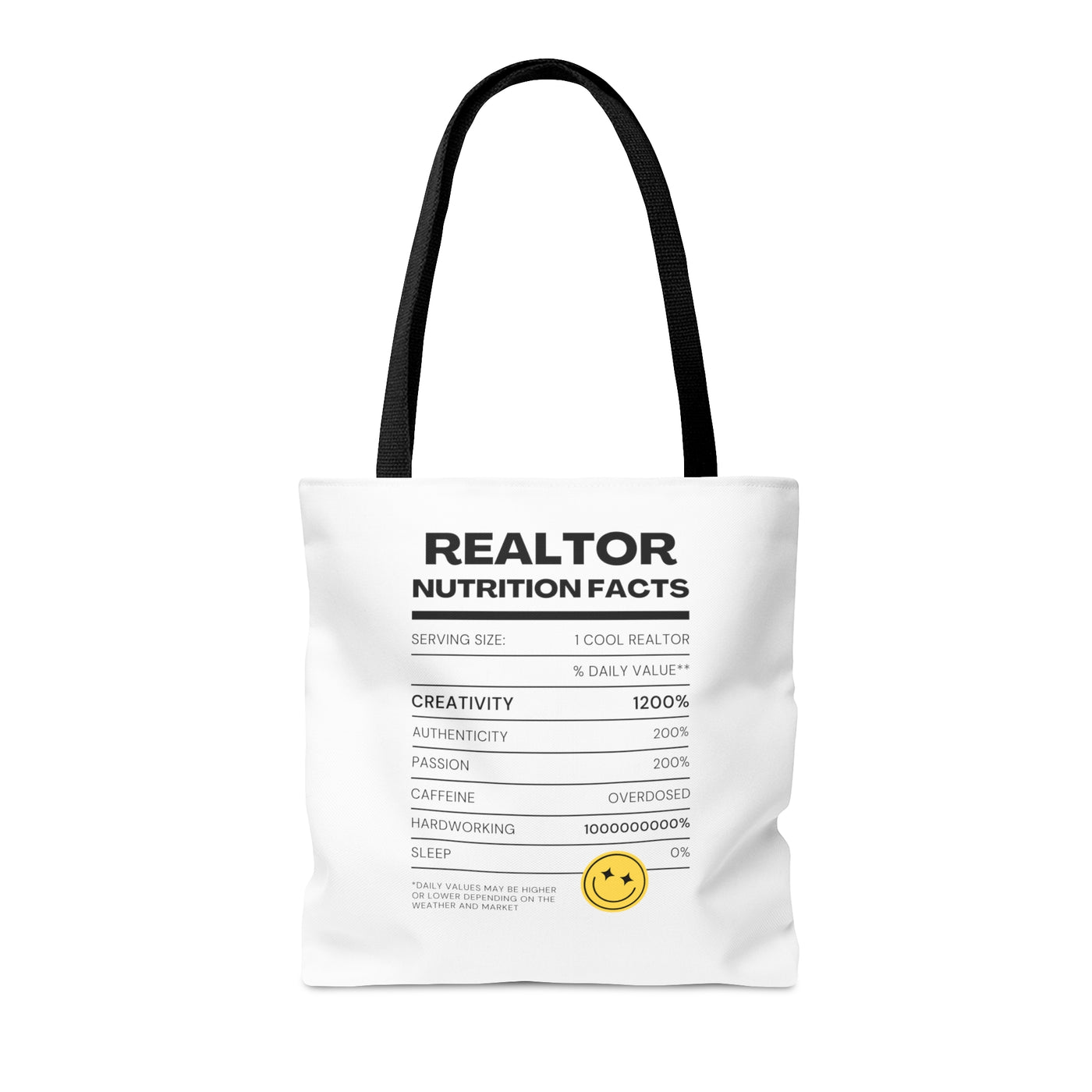 Tote Bag Realtor Ingredients