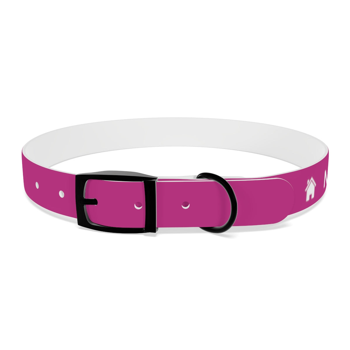 Dog Collar - My Dad Sells Houses - Pink