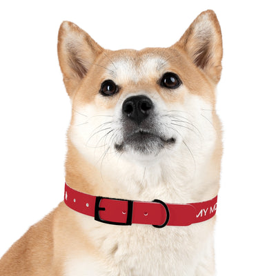 Dog Collar - My Mom Sells Houses - Red