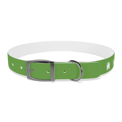 Dog Collar - My Dad Sells Houses - Green