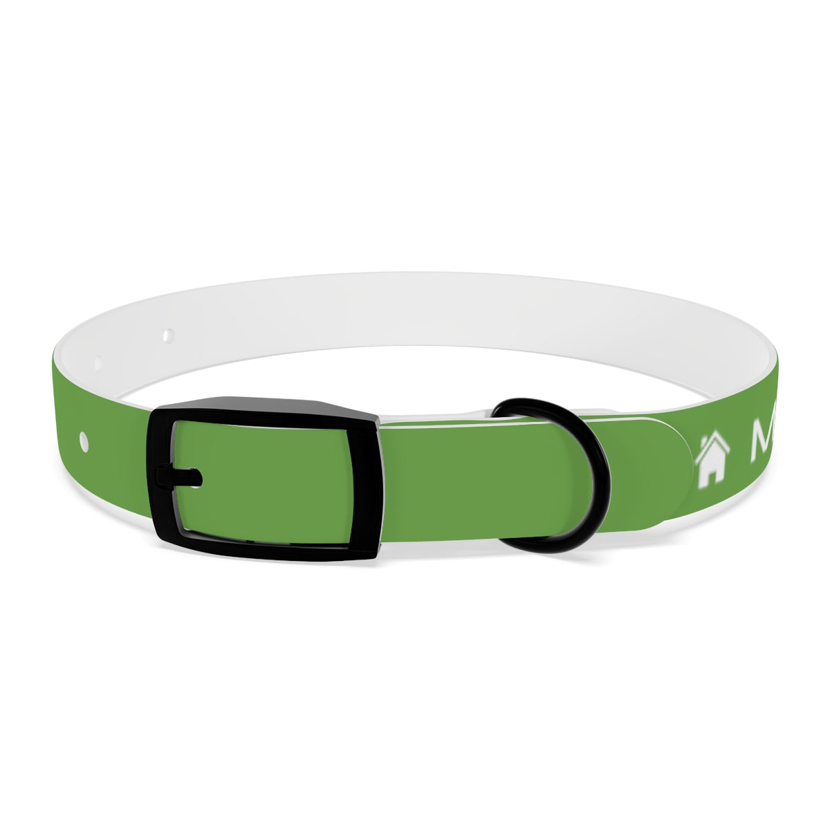 Dog Collar - My Mom Sells Houses - Green