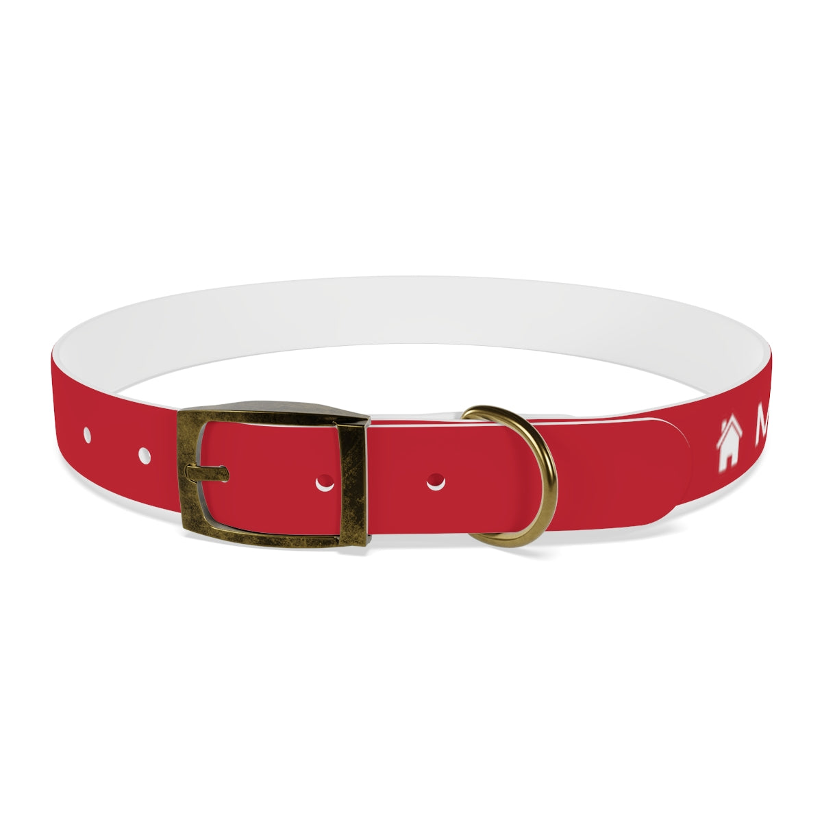 Dog Collar - My Mom Sells Houses - Red