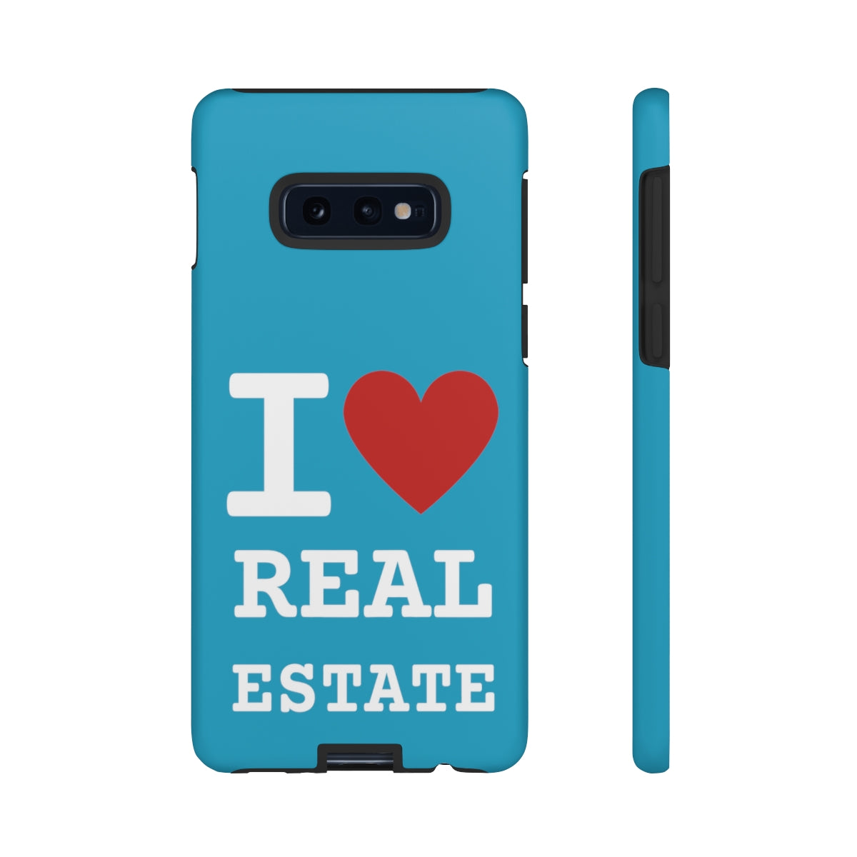 Tough Case - I Heart - Turquoise (31 Sizes)