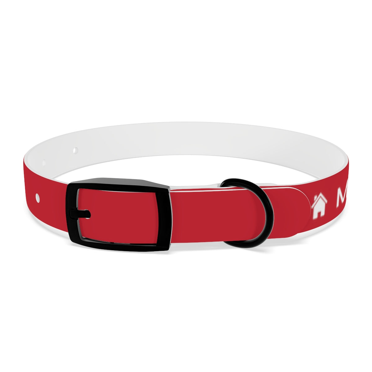 Dog Collar - My Mom Sells Houses - Red