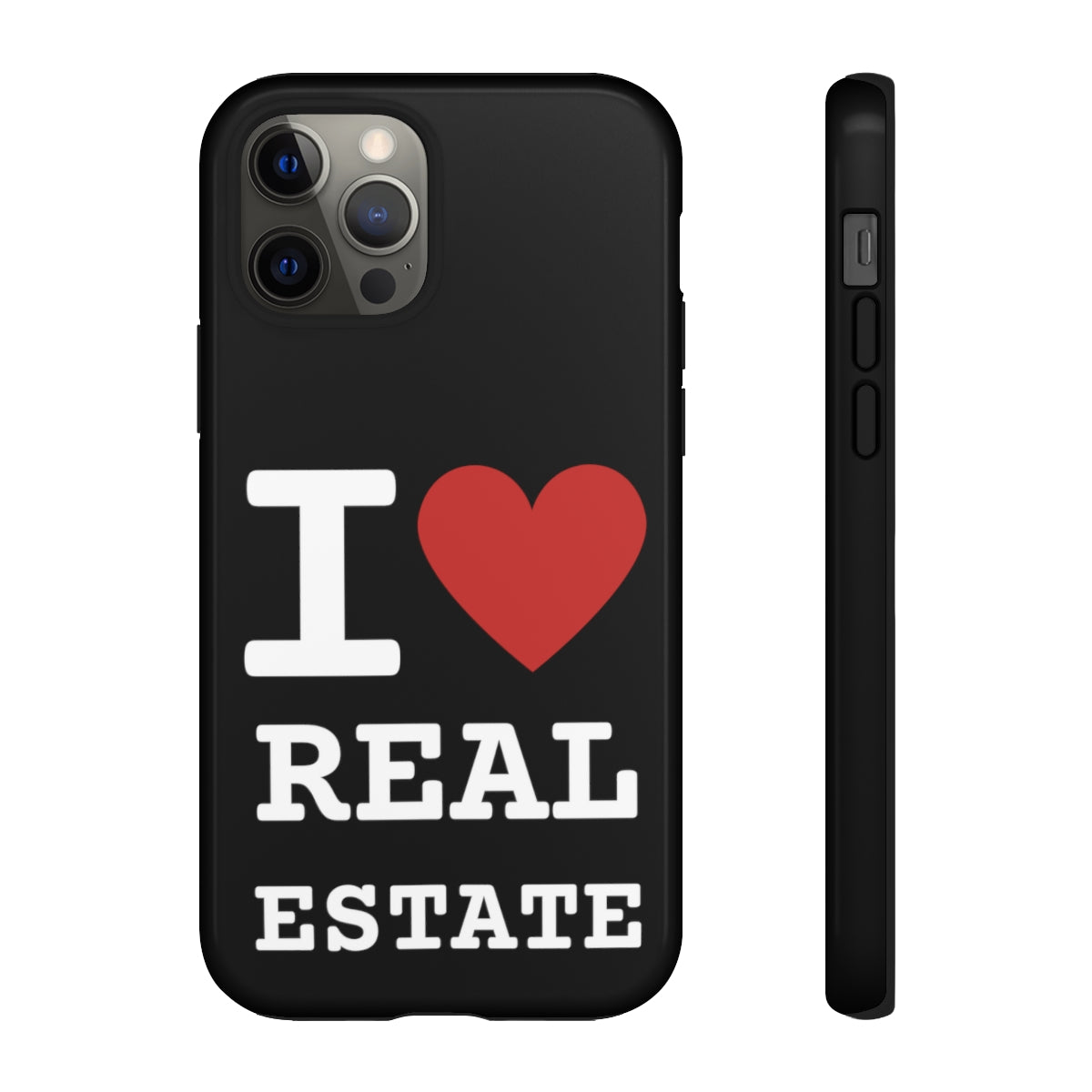 Tough Case - I Heart - Black (31 Sizes)