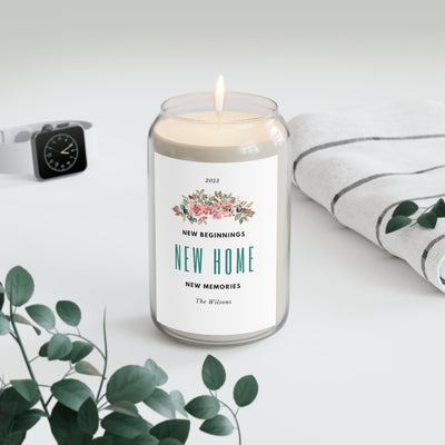 Personalized Candle - New Beginnings