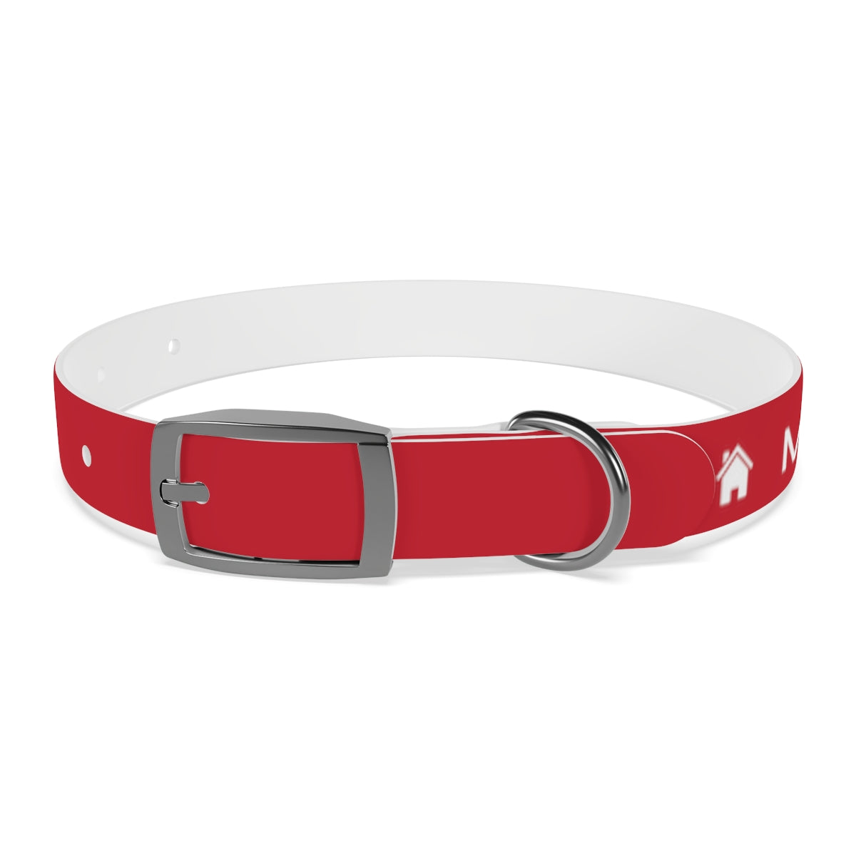 Dog Collar - My Dad Sells Houses - Red