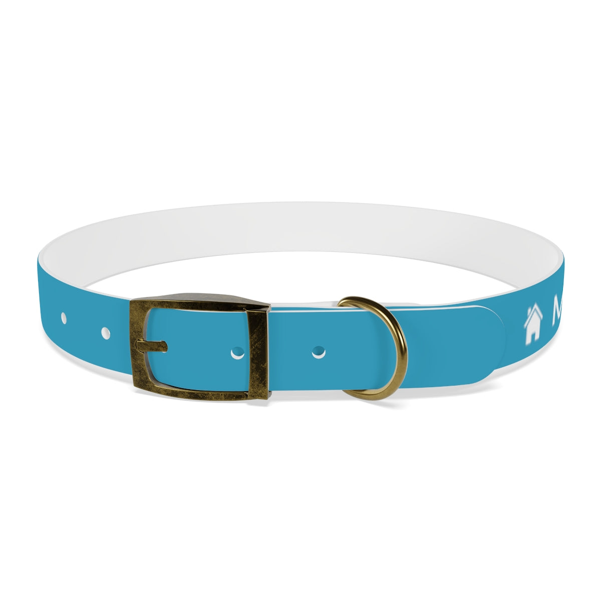 Dog Collar - My Mom Sells Houses - Turquoise