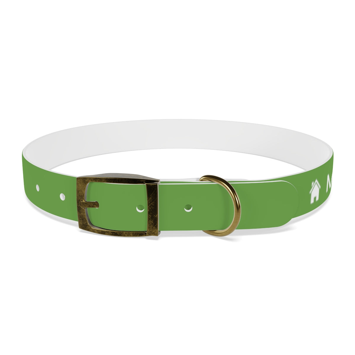 Dog Collar - My Mom Sells Houses - Green