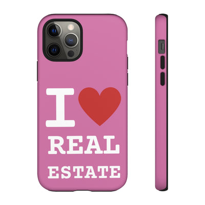 Tough Case - I Heart - Pink (31 Sizes)