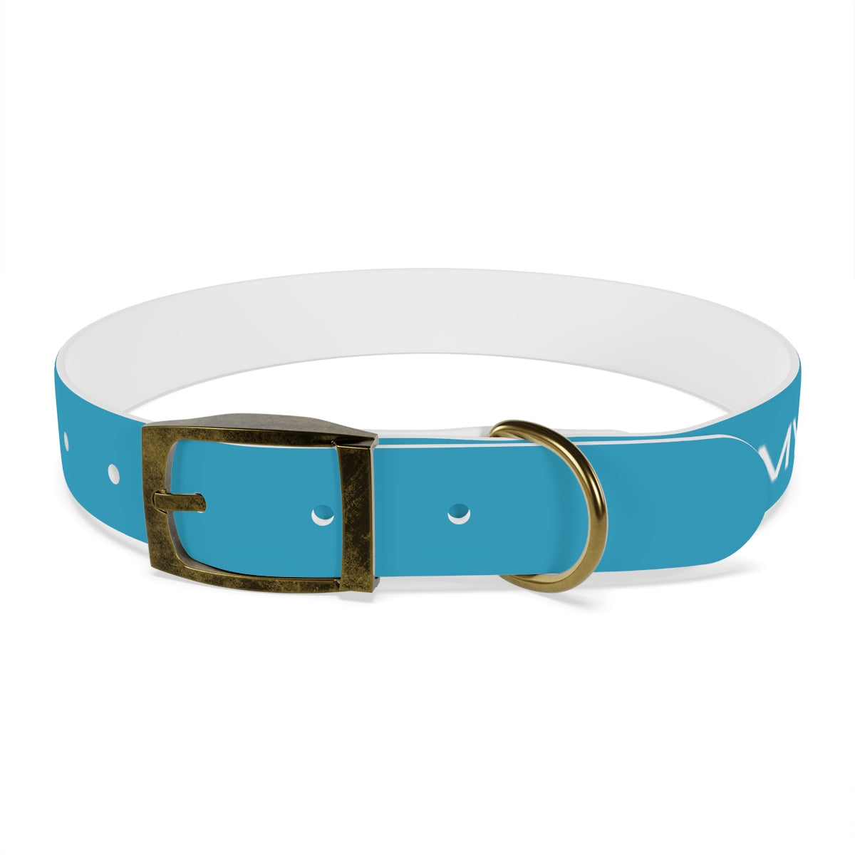 Dog Collar - My Mom Sells Houses - Turquoise