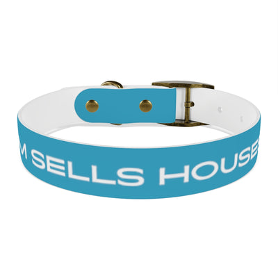 Dog Collar - My Mom Sells Houses - Turquoise