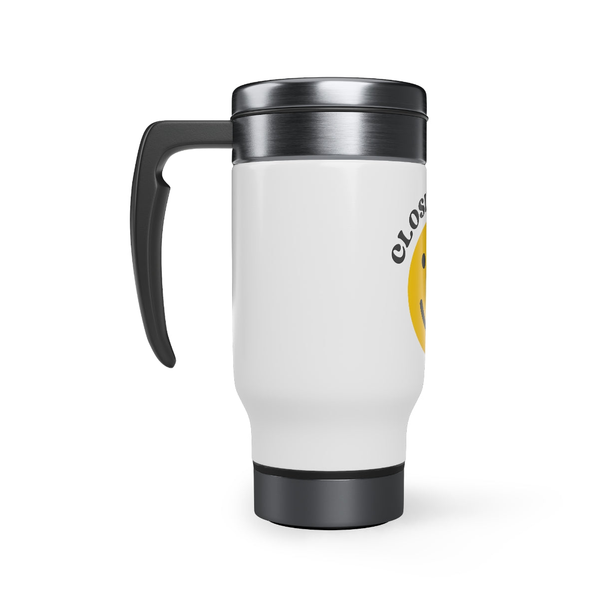 Travel Mug - Smiley Closing Day