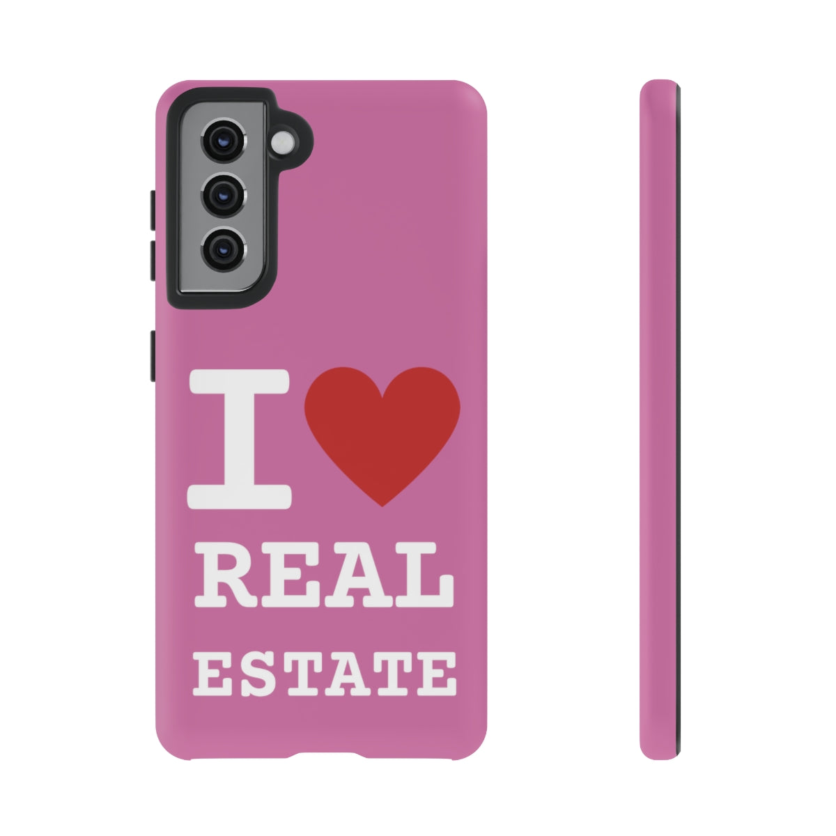 Tough Case - I Heart - Pink (31 Sizes)