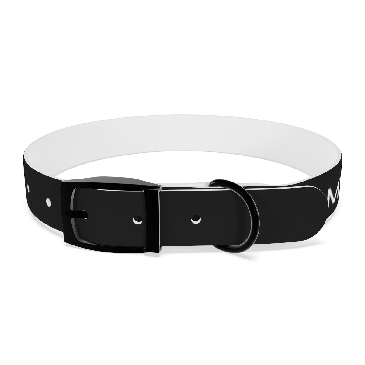 Dog Collar - My Dad Sells Houses - Black