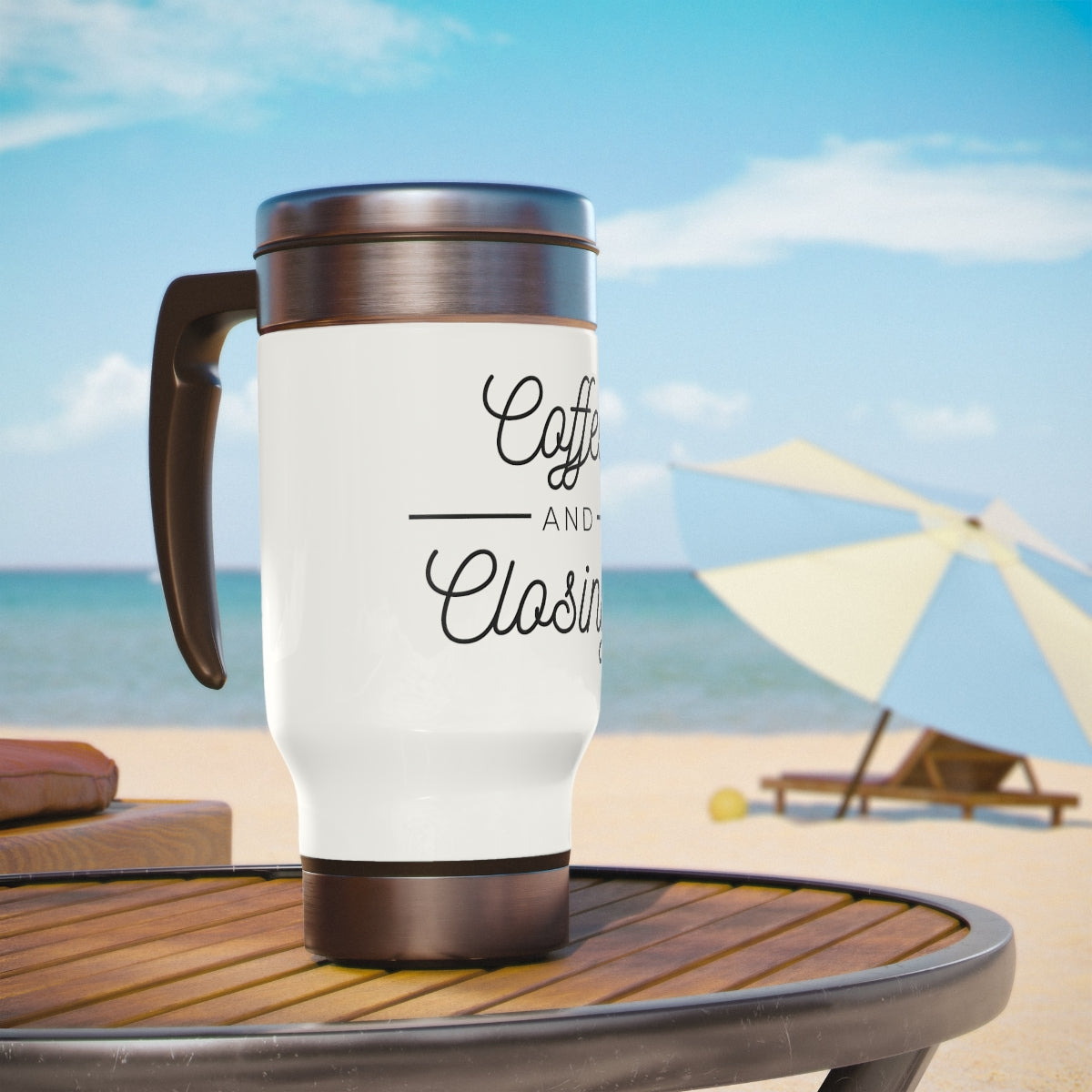 Travel Mug - Coffee and Closings