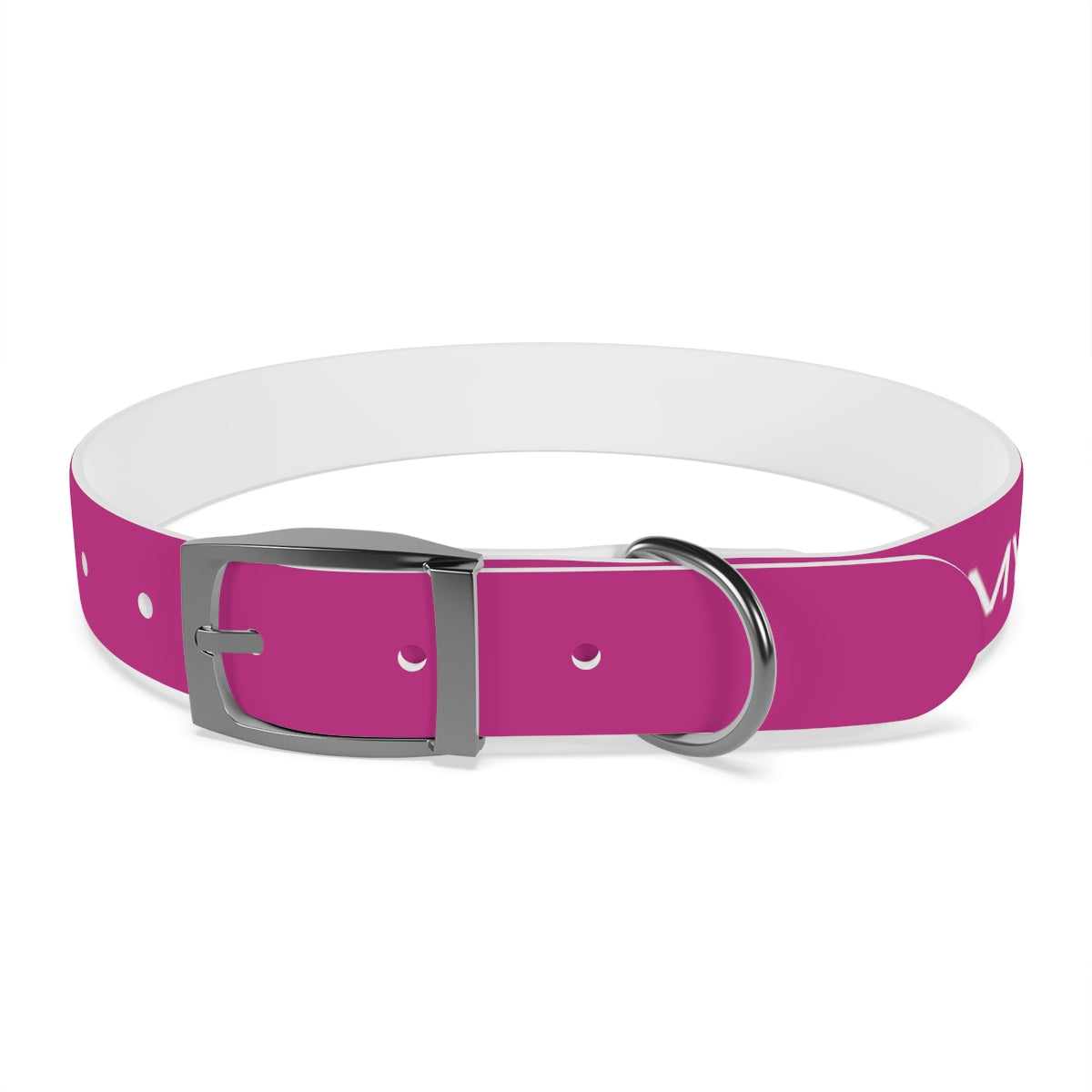 Dog Collar - My Mom Sells Houses - Pink