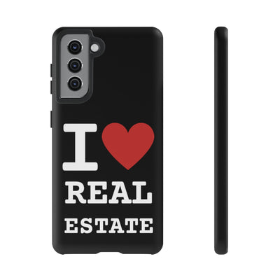 Tough Case - I Heart - Black (31 Sizes)