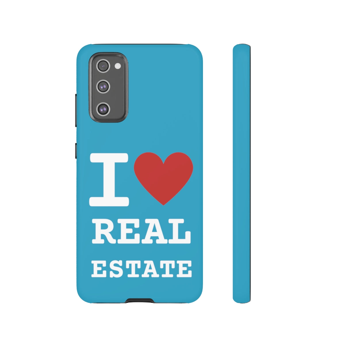 Tough Case - I Heart - Turquoise (31 Sizes)