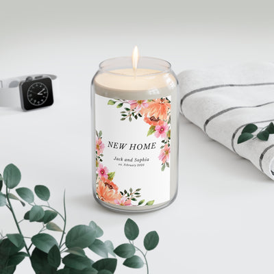 Personalized Candle - Floral