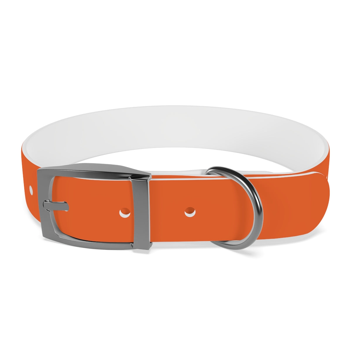 Dog Collar - My Mom Sells Houses - Orange