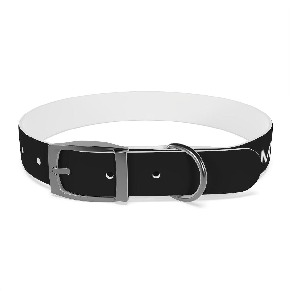 Dog Collar - My Dad Sells Houses - Black