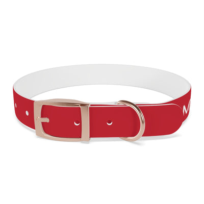 Dog Collar - My Dad Sells Houses - Red