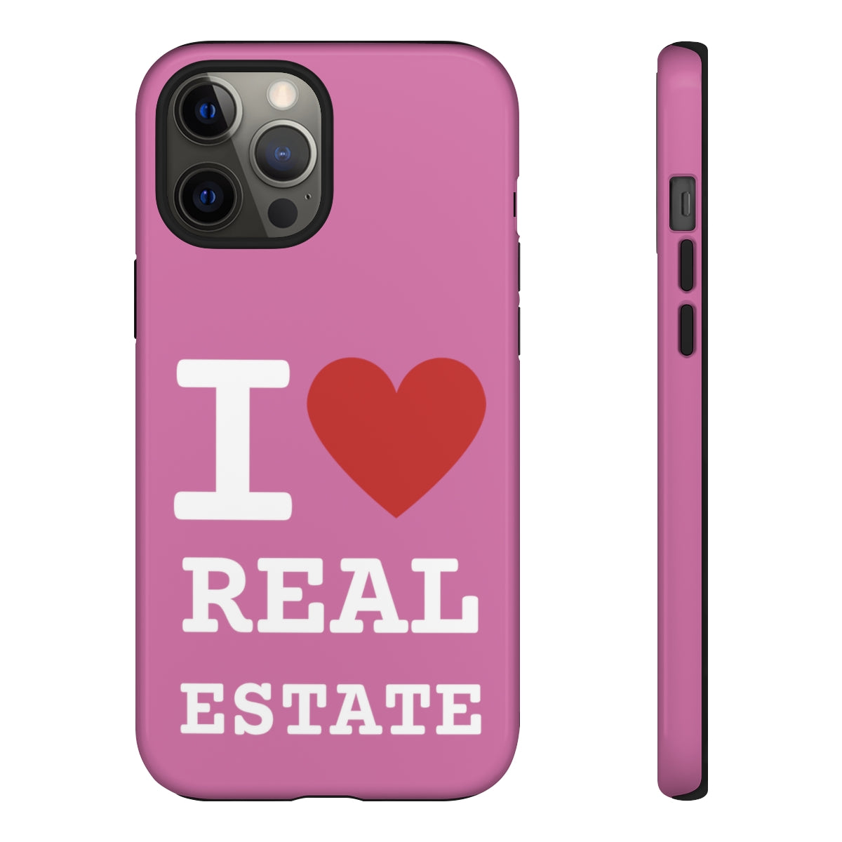 Tough Case - I Heart - Pink (31 Sizes)