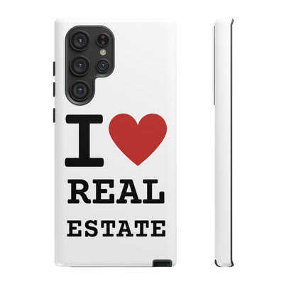 Tough Case - I Heart - White (31 Sizes)