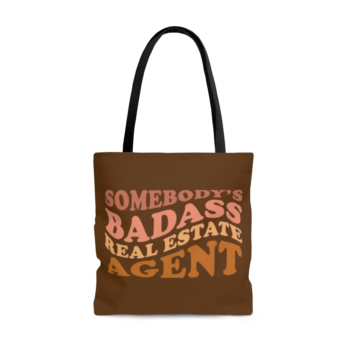 Tote Bag - Badass - Brown