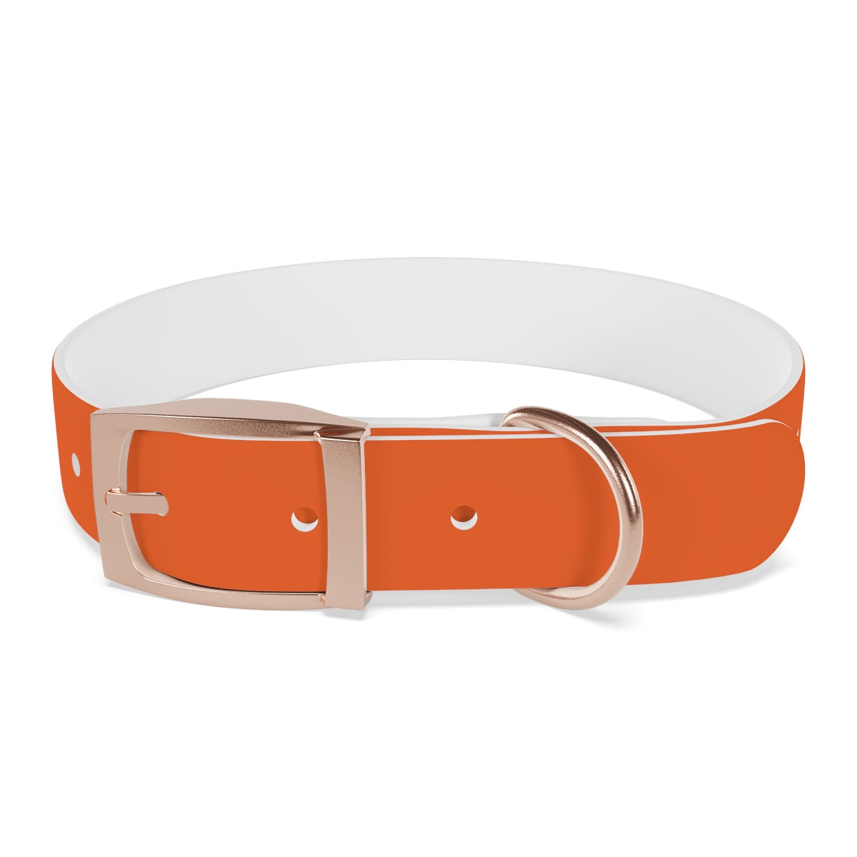 Dog Collar - My Mom Sells Houses - Orange