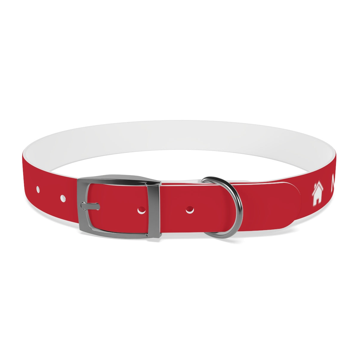 Dog Collar - My Dad Sells Houses - Red