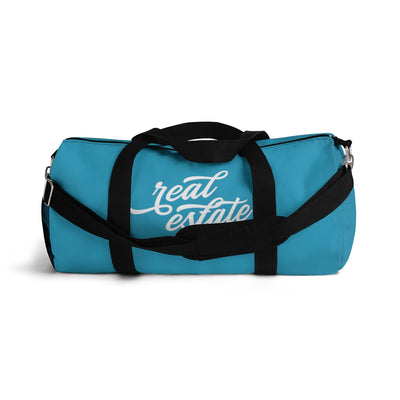 Duffel Bag - Real Estate Life - Turquoise