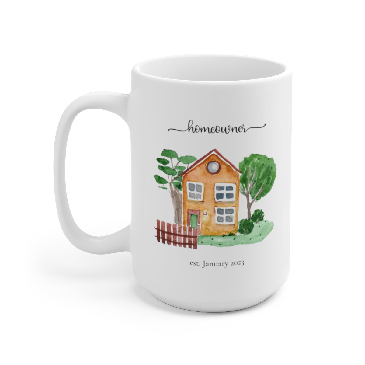 Custom Mug - Painted House