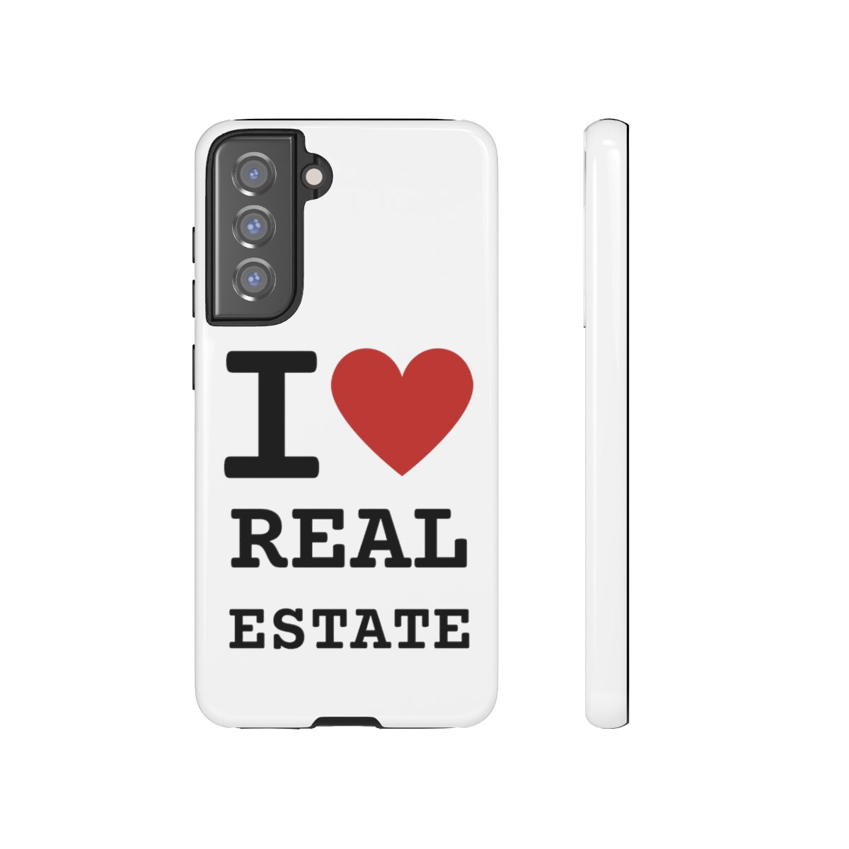 Tough Case - I Heart - White (31 Sizes)