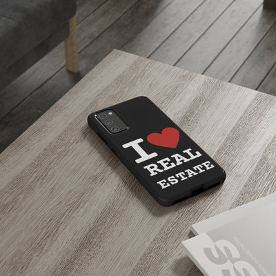 Tough Case - I Heart - Black (31 Sizes)