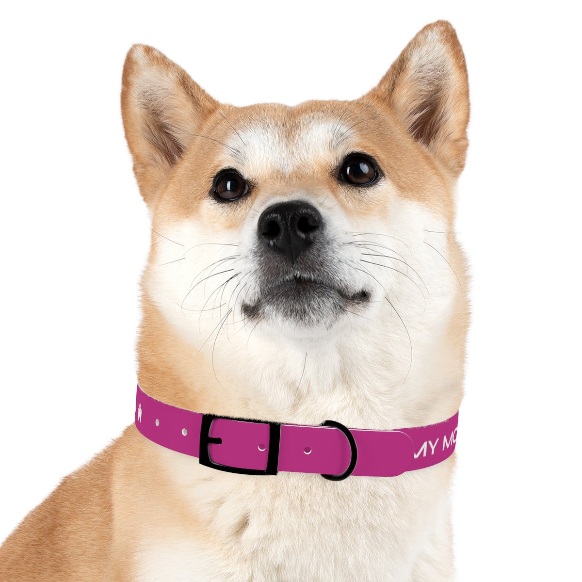 Dog Collar - My Mom Sells Houses - Pink