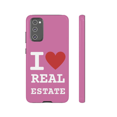 Tough Case - I Heart - Pink (31 Sizes)