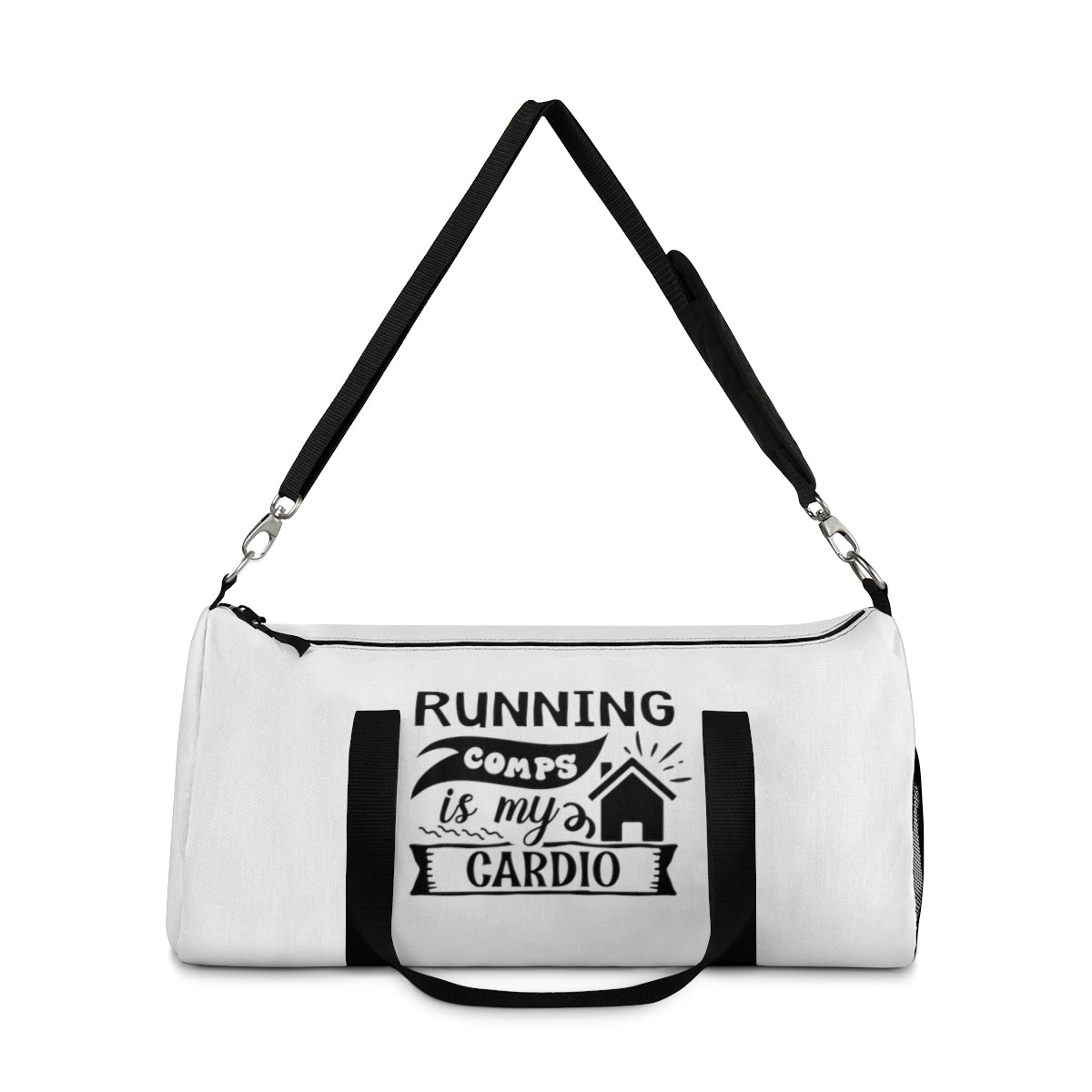 Duffel Bag- Running Comps Cardio 2 - White