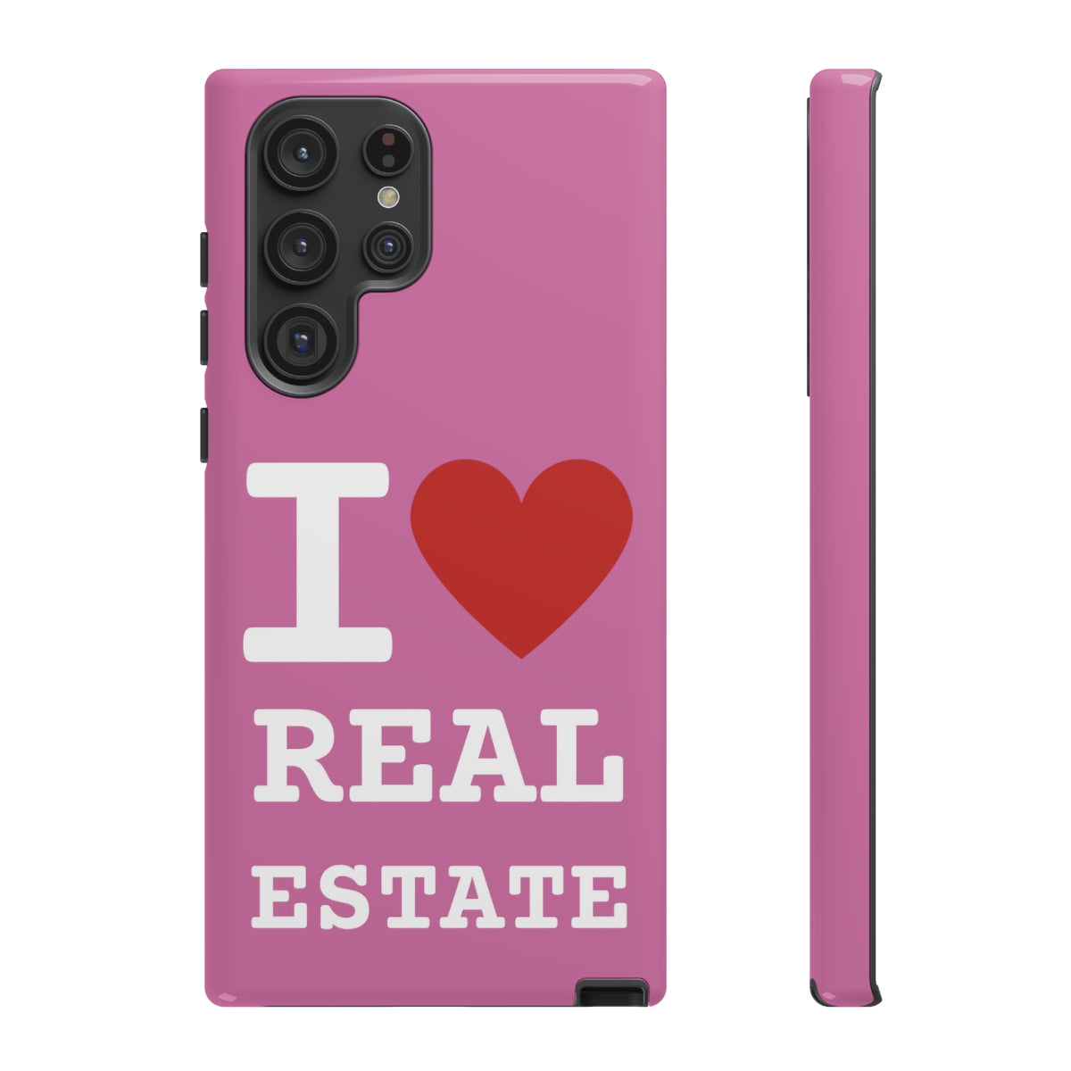 Tough Case - I Heart - Pink (31 Sizes)