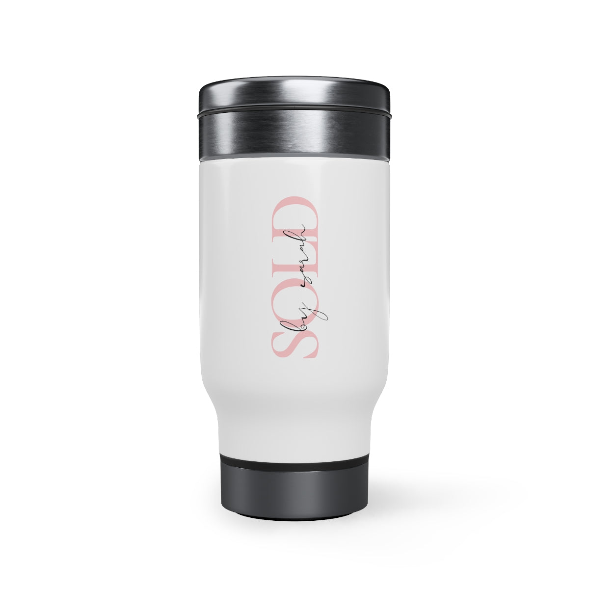 Travel Mug - Sold By (Your Name)