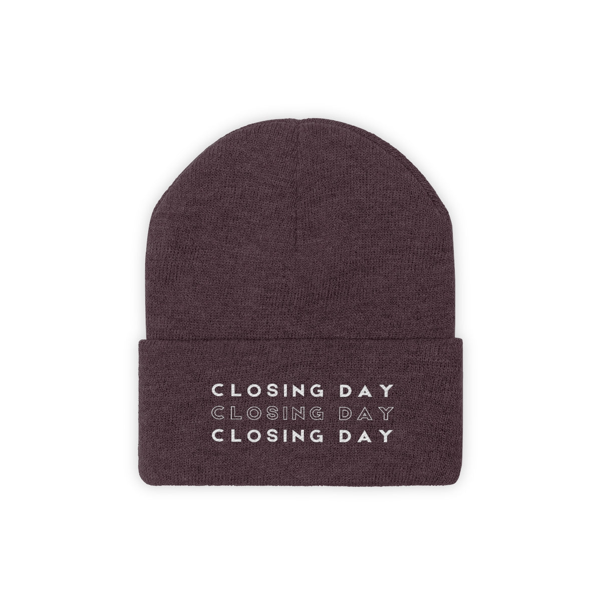 Beanie - Closing Day