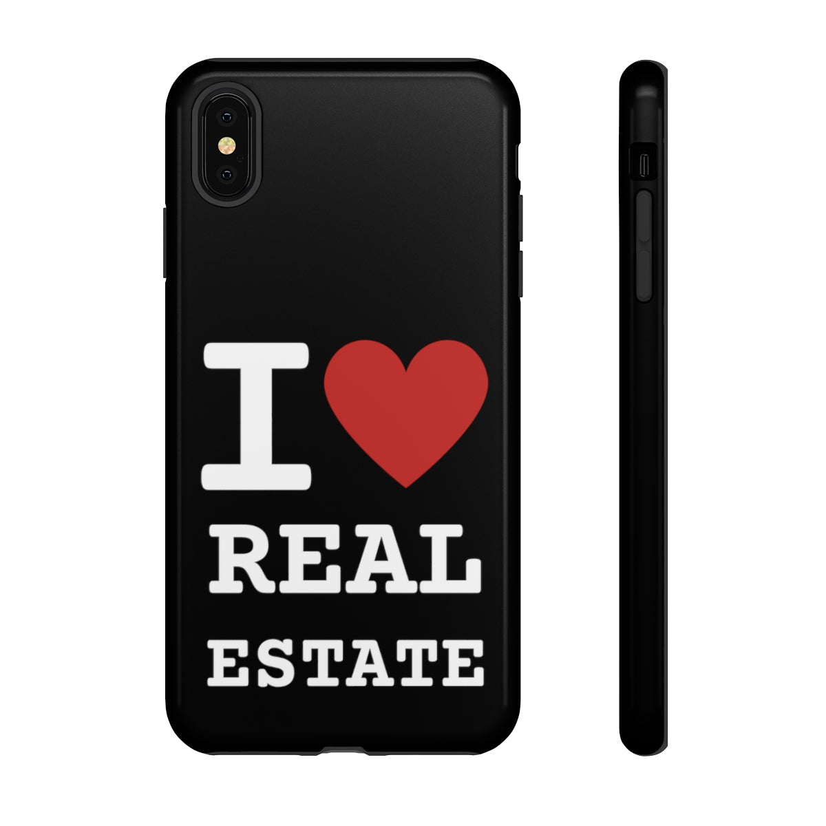 Tough Case - I Heart - Black (31 Sizes)