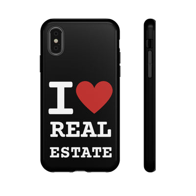 Tough Case - I Heart - Black (31 Sizes)