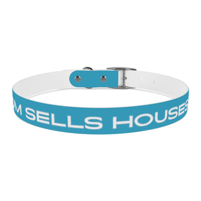 Dog Collar - My Mom Sells Houses - Turquoise